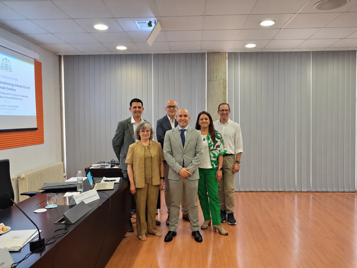 Dr. Ignacio S. Gatell with the group at his doctoral defence
